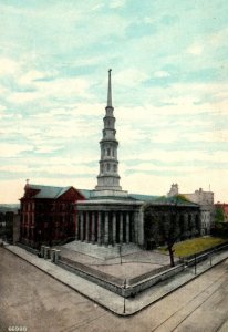 C. 1910 St Peter's Catholic Cathedral Cincinnati Ohio View Vintage Postcard P218