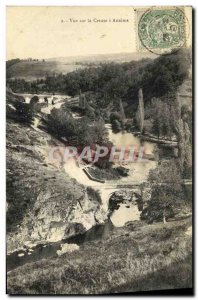 Old Postcard View Creuse Anzeme