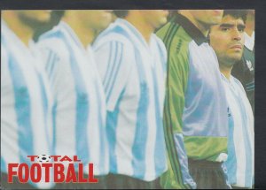 Sports Postcard - Total Football - Diego Maradona, Argentina   T1969