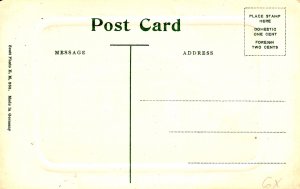 Hadley, Massachusetts -  View of the Grammar School - Embossed - c1908