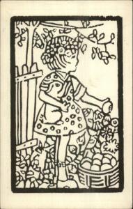 Cizek? Arts & Crafts Children's Art? Judith Laub c1915 Postcard