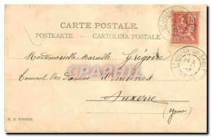 Postcard Old Woman Pig Pig