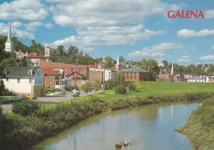 Illinois Galena Panoramic View Looking North