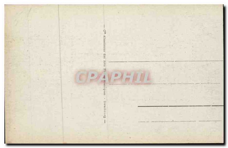 Touquet Paris Beach - View - Old Postcard