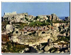 Modern Postcard Panoramic View Of The Old And The Chateau Bourg Feodal