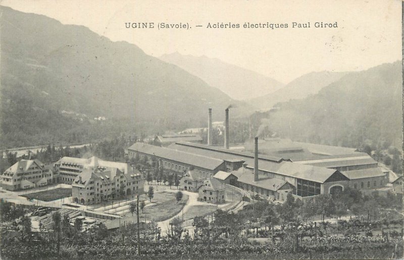 France Ugine Paul Girod electric plant 1910