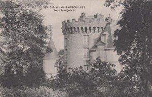 Rambouillet Chateau French France Antique Postcard