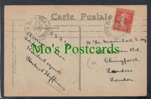 Genealogy Postcard - Le Marechal - 38 Warren Road, Chingford, London RF6426