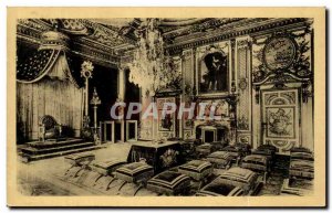 Old Postcard Chateau De Fontainebleau From Throne Room