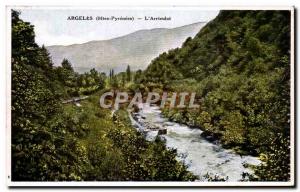 Old Postcard Argeles L & # 39Arrieulat