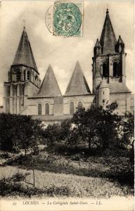 CPA LOCHES - Le Collegiale St-Ours (279777)