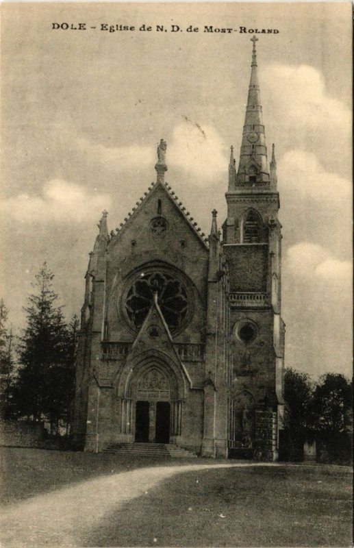 CPA DOLE Église de Notre Dame de Mont Roland (447207)