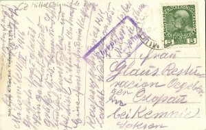 czech, MILOVIC MILOWITZ, General View (1916) Postcard