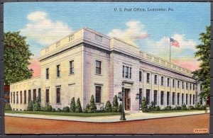Vintage Postcard 1930-1945 High School Lansford Pennsylvania