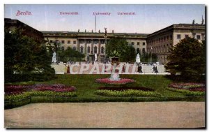 Postcard Old Universitat Berlin