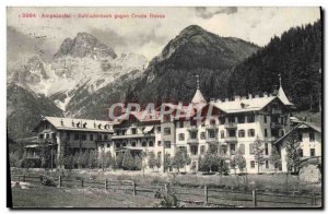 Postcard Old Ampezzotal Schjuderbach Gagen Croda Rossa