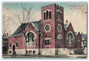 1912 Presbyterian Church Chapel Exterior Building Sac City Iowa Vintag ePostcard