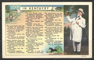Kentucky - In Kentucky Poem - [KY-033]