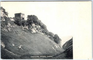 c1910s Castleton, Derbyshire England Peveril Castle Frith's Series Postcard A121