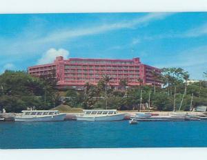 Pre-1980 HOTEL SCENE Hamilton Bermuda F6436