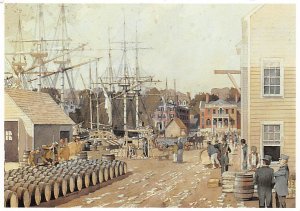Salem Maritime National Historic Site, Derby Wharf, 1820 