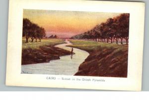 Cairo Egypt c1910 Postcard