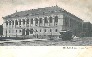 Public Library in Boston, Massachusetts