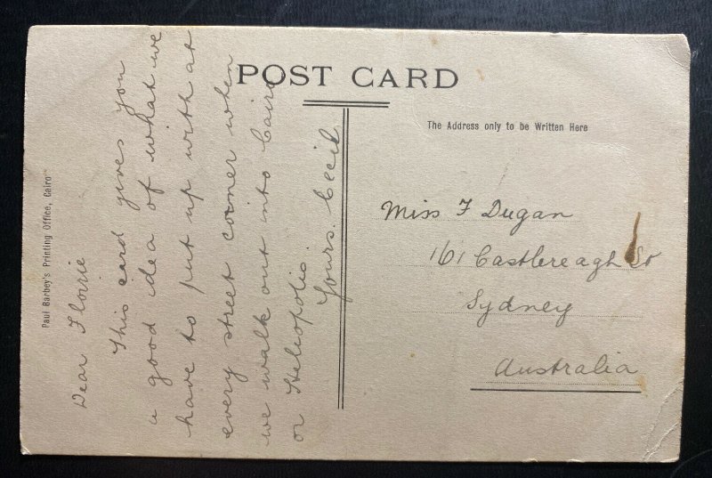 Mint Australia Picture Postcard WW1 Australian Troops Clean Boot Sir