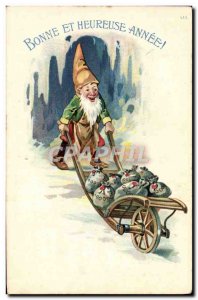 Old Postcard Fantasy Dwarf