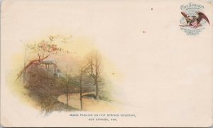 Music Pavilion on Hot Springs Mountain Arkansas AR Crystal Grotto Postcard H17