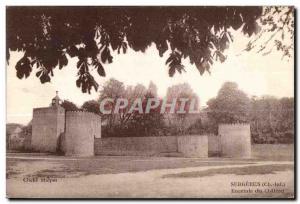 Old Postcard Surgeres speaker of Chaleau