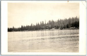 1928 RPPC Bass Lake California Real Photo F208