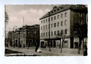 241193 GERMANY GOTHA An der Hauptpost Vintage postcard