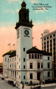 Florida Jacksonville Post Office and Government Building 1914