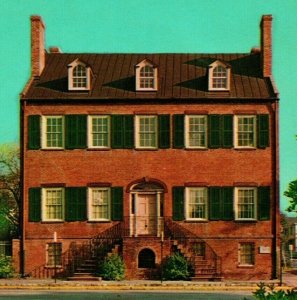 Savannah Georgia GA Davenport House UNP Unused Vtg Chrome Postcard S21