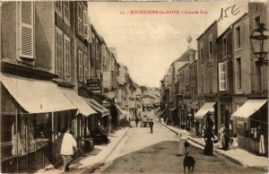 CPA BOURBONNE-les-BAINS Grande Rue (864644)