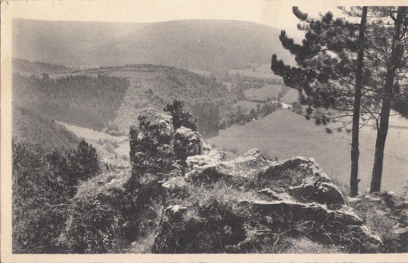 BELGIQUE OLLOY SUR VIROIN PANORAMA VU DU DESSUS DES ROCHERS DU PAS