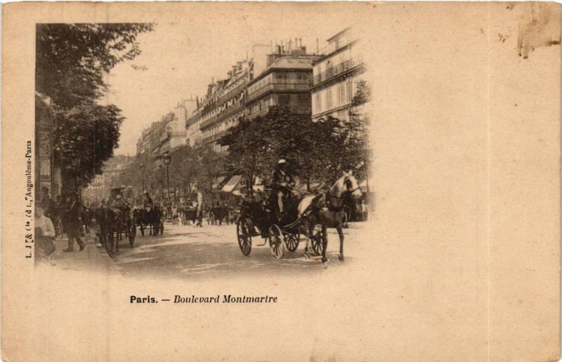 CPA PARIS 2e-Boulevard Montmartre (322021)