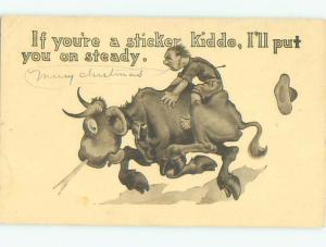 Divided-Back COMIC SCENE Great Postcard AA9737