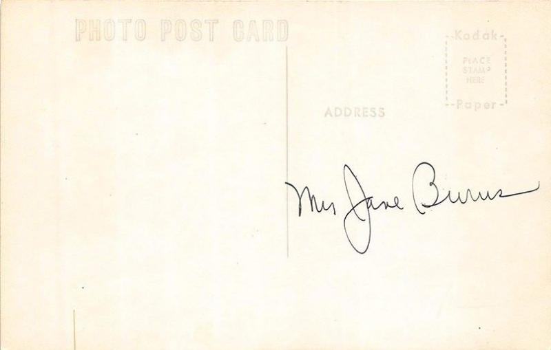 Albion MI U. S. Post Office RPPC Postcard