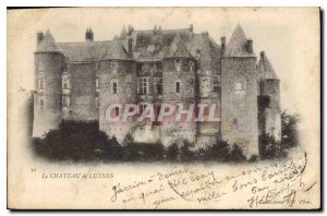 Postcard Old Chateau of Luynes