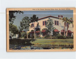 Postcard View of the Cloister Georgian Dining Room Sea Island Georgia USA