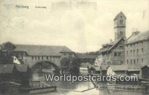 Kettensteg Nurnberg Germany 1908 