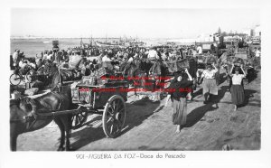 Portugal, Figueira de Foz, RPPC, Doca Do Pescado, Photo No 901