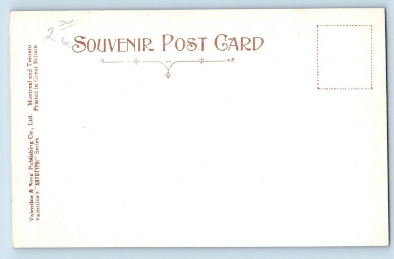 Canada Postcard Canadian Camp Life Boating When The Shadows Fall c1905 Antique