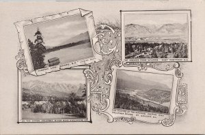 Phantom Lake Golden Windermere East Kootenay BC British Columbia Postcard E82