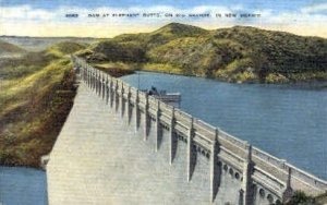 Elephant Butte Dam in Hot Springs, New Mexico