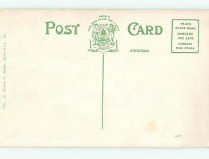 Unused W-Border POST OFFICE SCENE Rochester New Hampshire NH hs1339