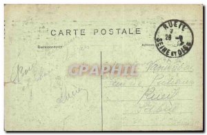 Old Postcard Soissons Rue du Commerce Army