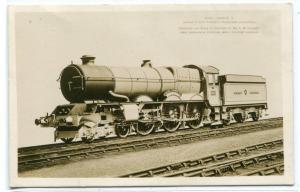 King George V Locomotive Great Western Railway Railroad Tran UK RPPC postcard
